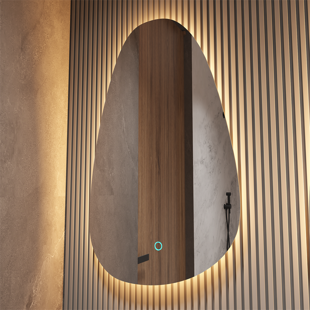 Irregular Shaped LED Mirror